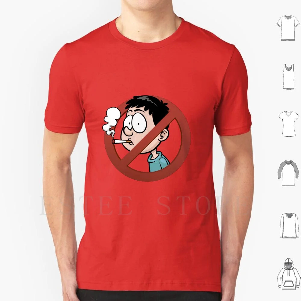 No Smoking Cigarettes Vector T Shirt DIY Big Size 100% Cotton No Smoking Cigarettes Stop Smoking No Smoking Vector No Smoking