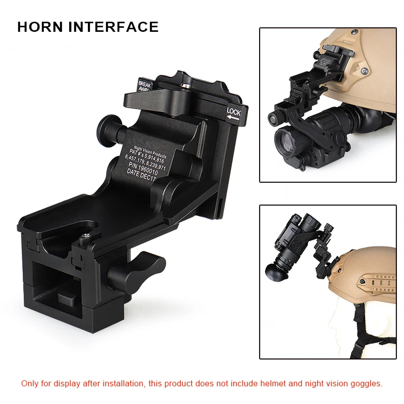 High Quality Hot SaleTacitcal Helmet Mount TD-O1 Helmet Adapter Scope Mount For HS24-0237