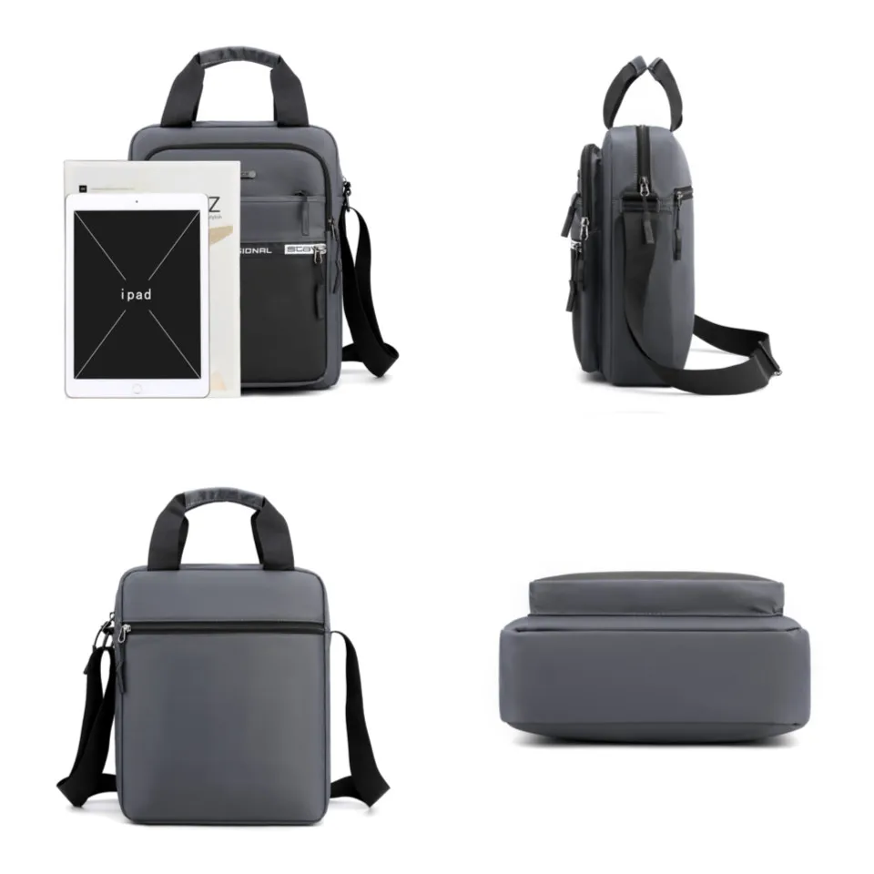 Men's Bags Light Oxford Shoulder Bag Casual Crossbody Bags Waterproof Business Top-handle bag for men