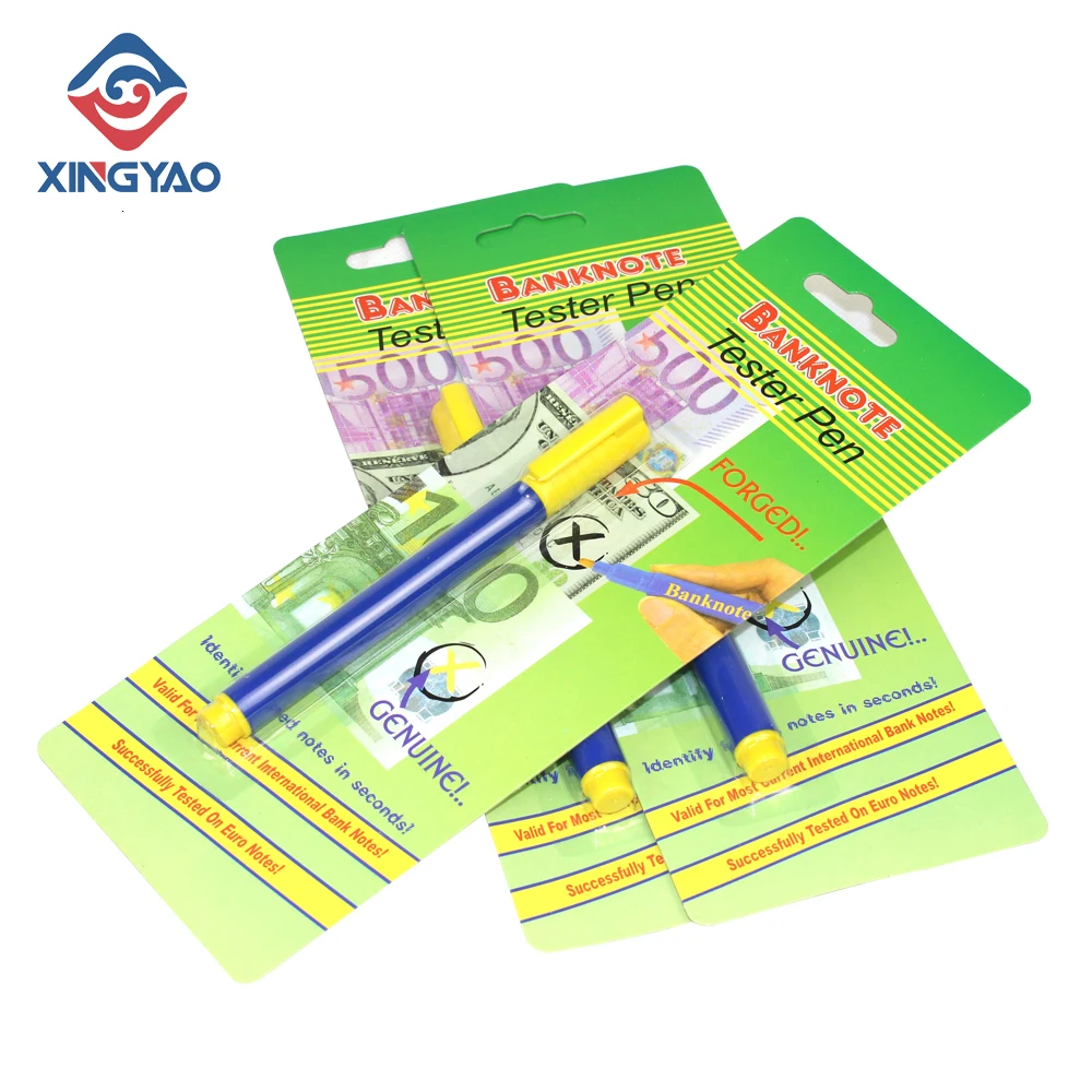 Fake Banknote Tester Pen Easy Operation Money Detector With  Special Formulated Ink