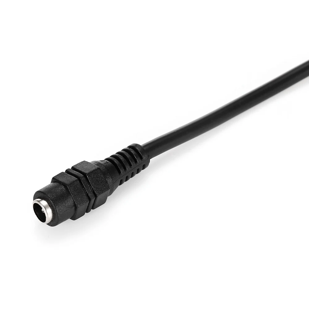 Adaptador divisor de corriente continua de 1 hembra a 2 4 8 macho, Cable de enchufe de 5,5mm x 2,1mm para cámara de seguridad CCTV, tira de luz LED