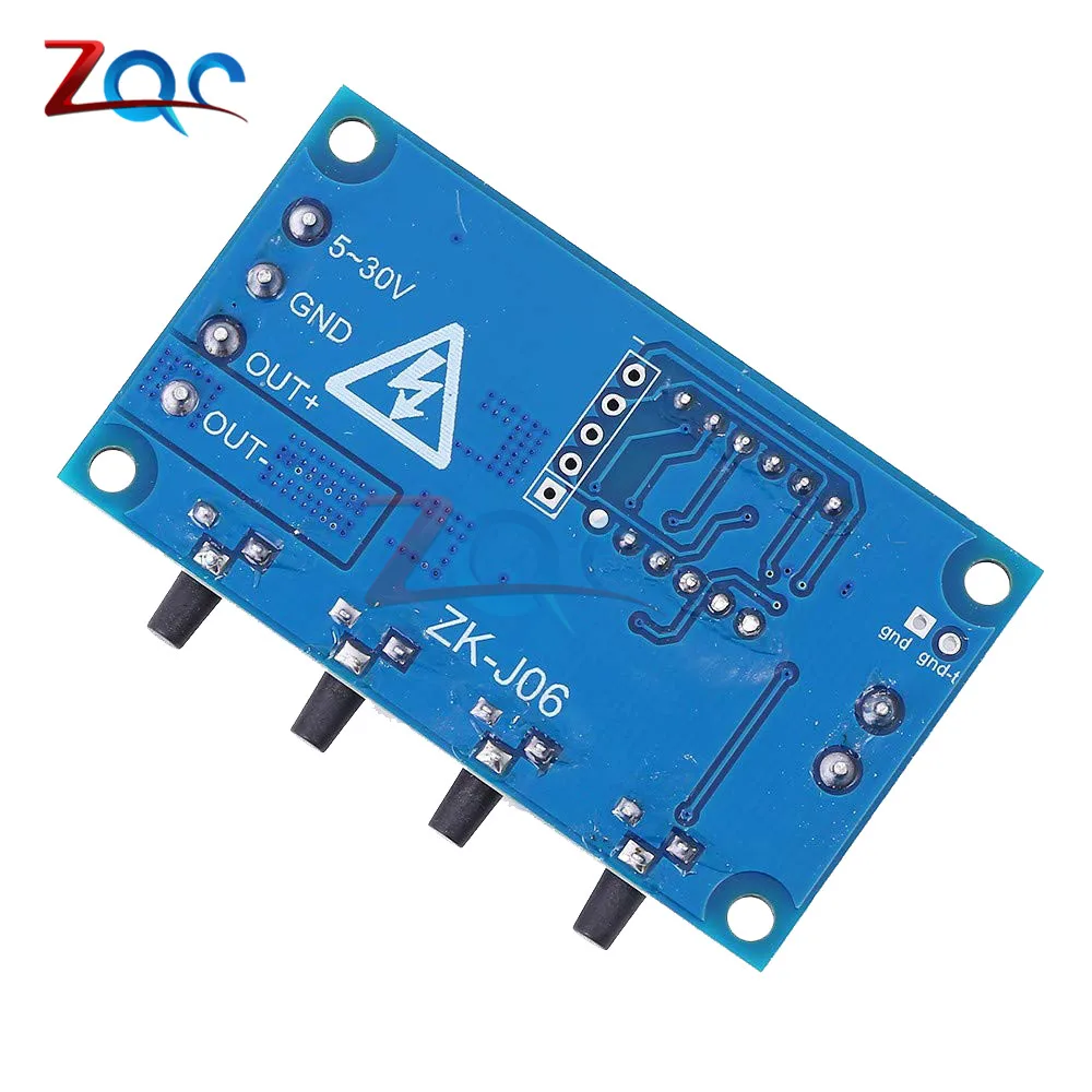 DC 5V-36V 12V 24V Dual MOS LED Digital Time Delay Relay Trigger Cycle Timer Delay Switch Circuit Board Timing Control With Case