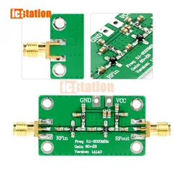 0.1-2000MHz RF wideband low-noise amplifier LNA 60dB RF broadband amplifier LNA 0.1~2GHZ