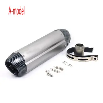 通用型 51mm 摩托車排氣消音器管 Escape Moto Mivv 適用於 sv650 crf 230 R1 cb650f Devil Monster 796 改裝排氣 10 最佳銷售 逃脫 mivv - №1