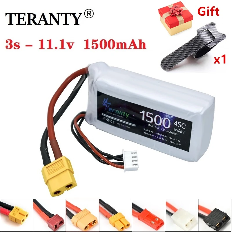 WLtoys V950 Batería LiPo 11.1V 1500mAh 45C - imagen 5