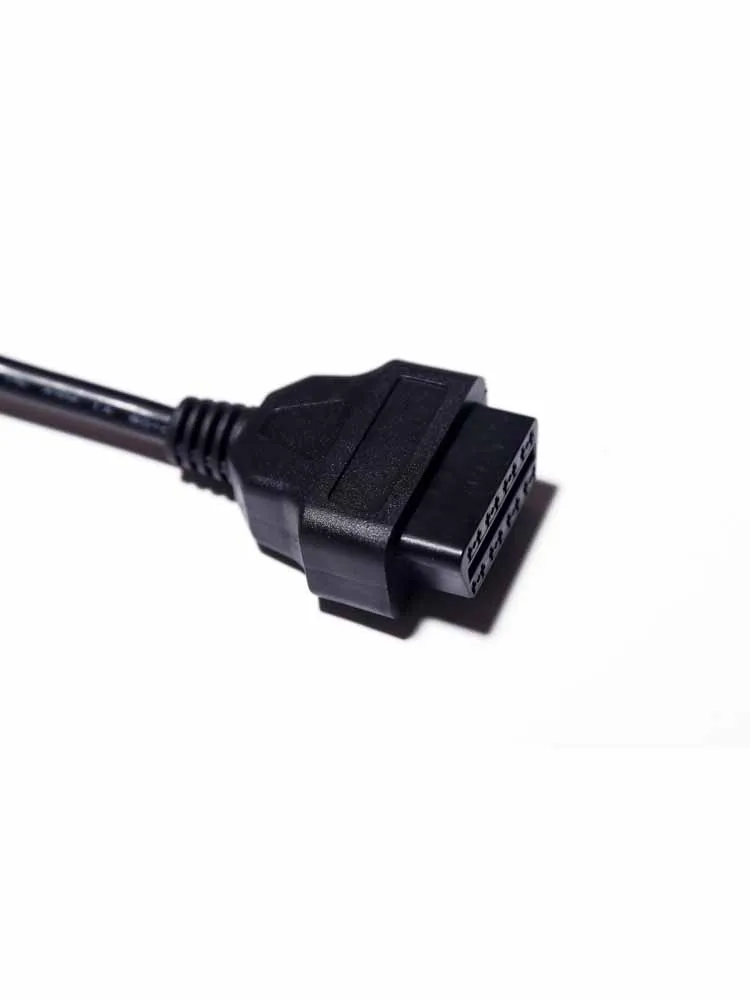 0.3/1.5/ 3 Meter Male To 16Pin Female OBD II Connector OBD2 Extension Cable OBD2 16 Pin Car Scanner Convert Adapter Best Price