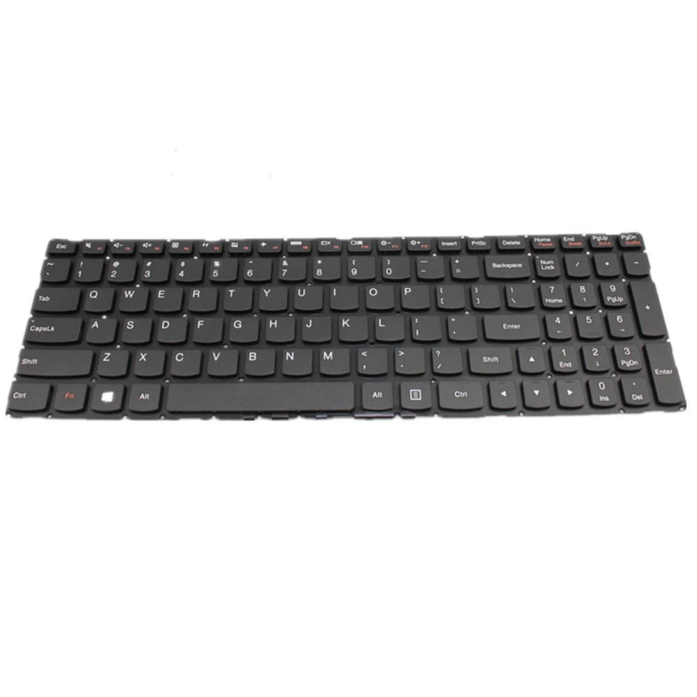 Laptop Keyboard For LENOVO For Ideapad Yoga 500-15IBD Yoga 500-15IHW Yoga 500-15ISK Black US UNITED STATES Edition