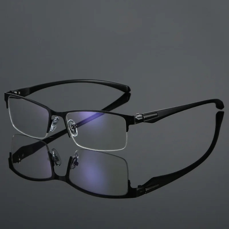 2020 New unisex business Myopia glasses for men Metal frame glasses anti blue light Nearsighted Eyewear Glasses -1.0 -2.5 -3.0