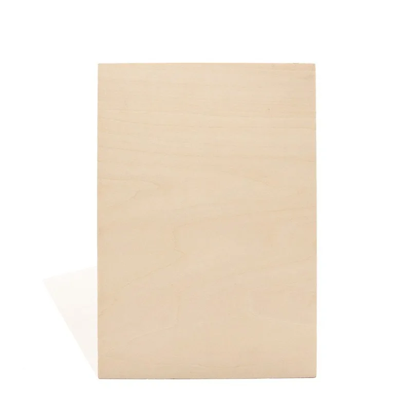 NEW Unfinished Wood Plate Blank Board A3/A5 8K/32K Rectangle Artboard for DIY Painting Crafts Student Sketchpad 45X30cm 22X15cm