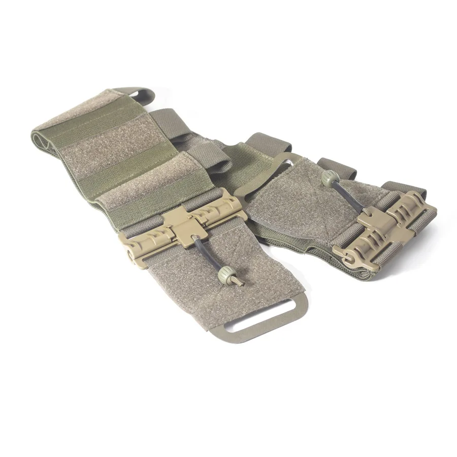 Tactical  FCSK Tactical Vest Quick Release Buckle Set Elastic Cummerbun Waist Cover