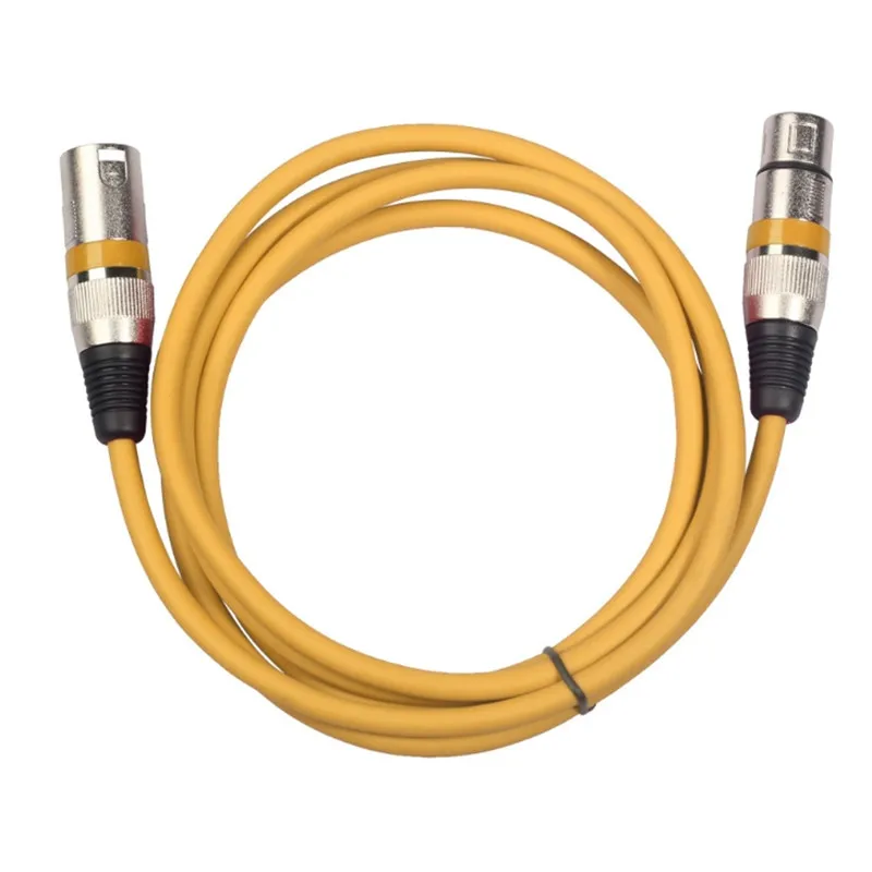 3Pin XLR Cable Male to Female Canon Plug Audio Cable Shielded 1PC For Mixer Microphone Amplifier 0.3m 1m 1.8m 3m 5m 10m