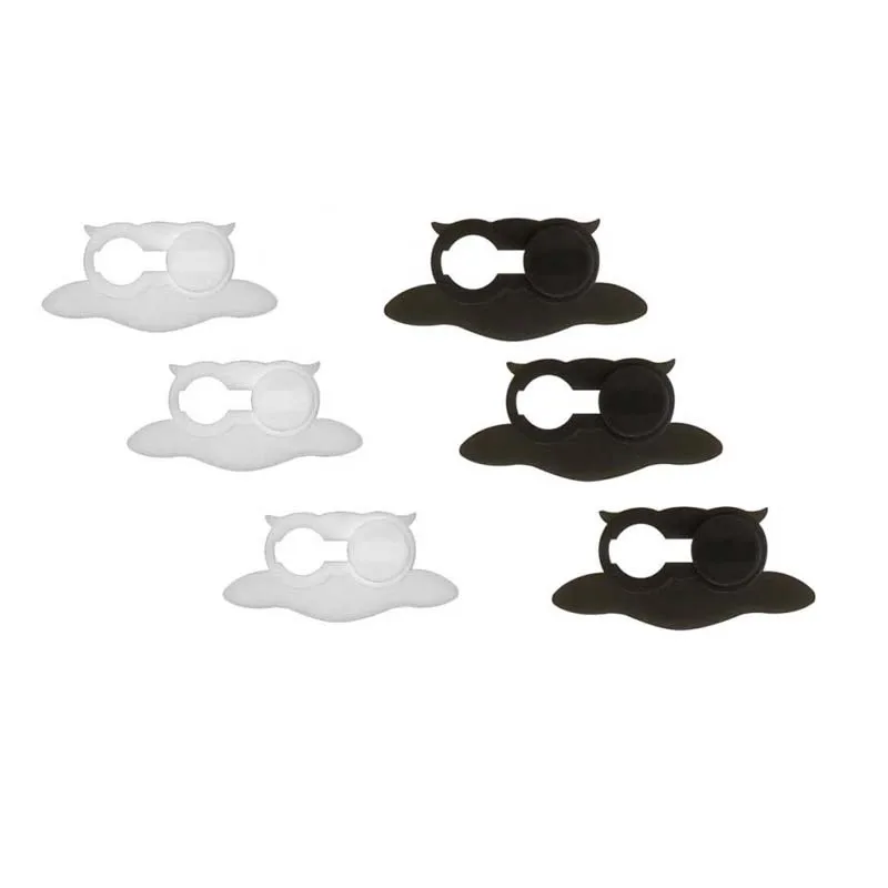 Coruja webcam capa ultra fina obturador slider lente da câmera capa para web iphone macbook ipad laptops privacidade vara