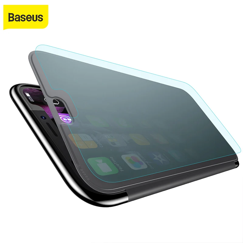 

Baseus Full Protection Back Cover Phone Case Ultra Thin TPU Case for iPhone XS Max XS XR Case Cover With Glass Screen Protector