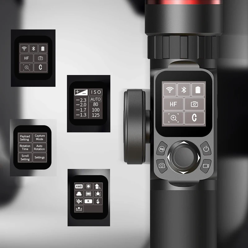 كاميرا FeiyuTech AK4000 3 محاور محمولة باليد مثبت انحراف مع حلقة تركيز 4 كجم الحمولة لسوني كانون 5D باناسونيك GH5 نيكون D850