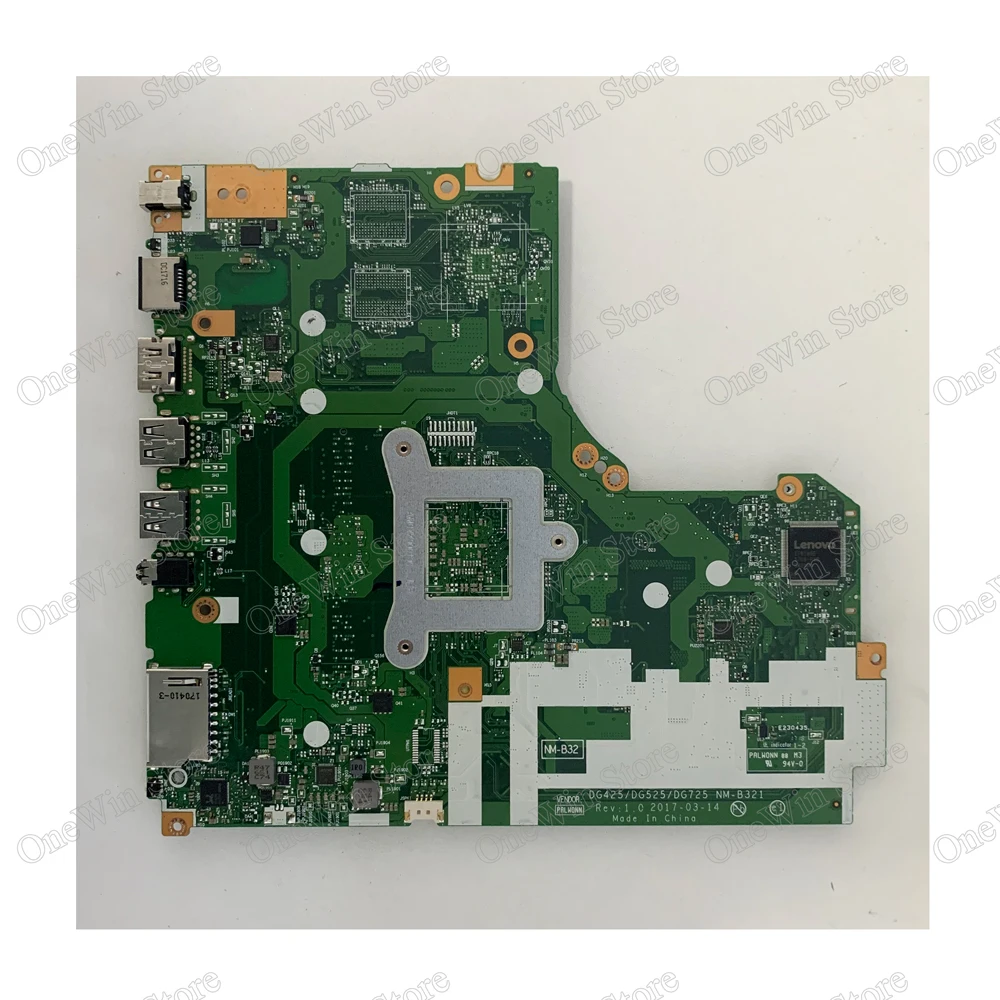 Placa-mãe fru dgpara computador portátil lenovo, 320-17ast 80xw ideapad, dg425/dg525/dg725 embutida, mb integrado, cpu amd, NM-B321 4