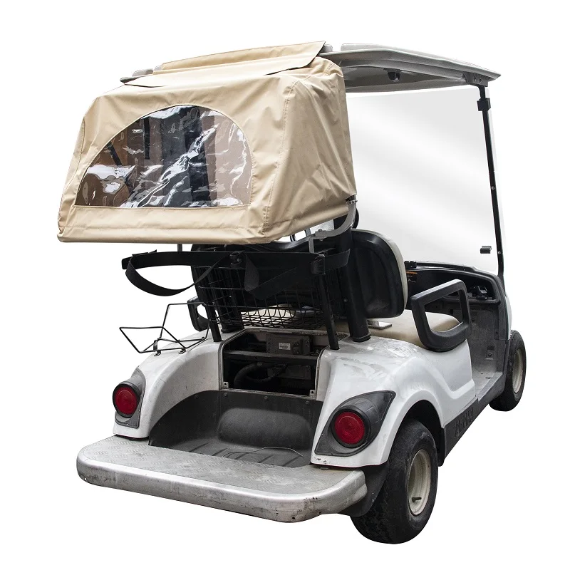 Golf Car Universal Accessories Yellow Canopy Bag Cover Fits EZGO, Club Car and YAMAHA  OEM#604666