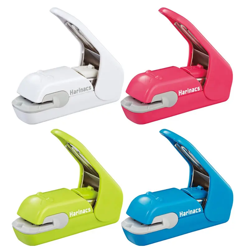 Japan KOKUYO Staple Free Stapler Harinacs Press Creative & Safe Student Stationery For 5 sheets