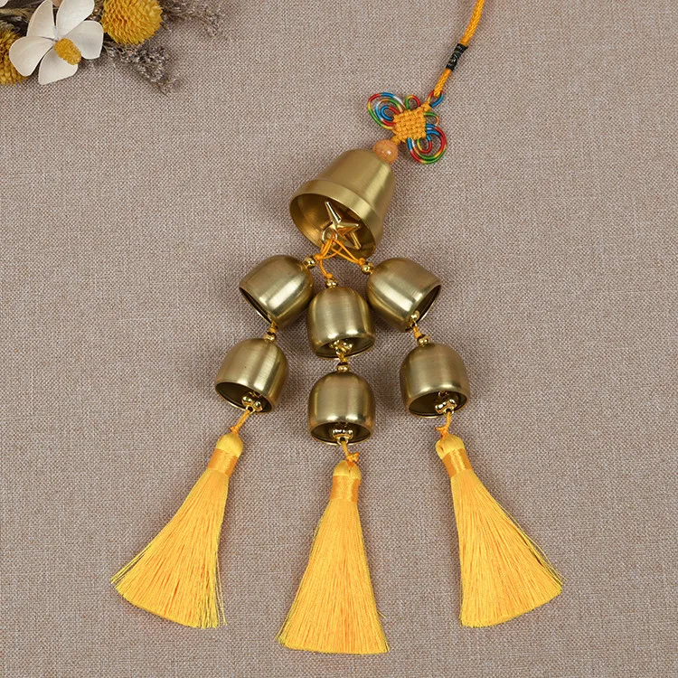 

Pure copper bells and wind bells, Home Pendant, Zhaocai zhenzhai, Dispel evil and increase fortune