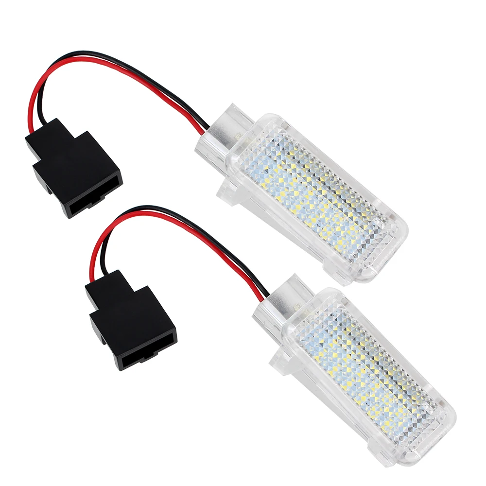 LED Trunk Boot Lights For Skoda Octavia Fabia Superb Roomster Kodiaq Led Luggage Light LED Compartment Light Car Trunk Lamp 2PCS