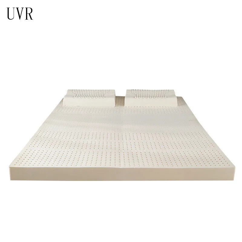 Uvr Hoge Kwaliteit 100% Natuurlijke Latex Tatami Matras Trage Rebound Hotel Speciale Enkel Dubbel Matras Met Witte Binnenhoes