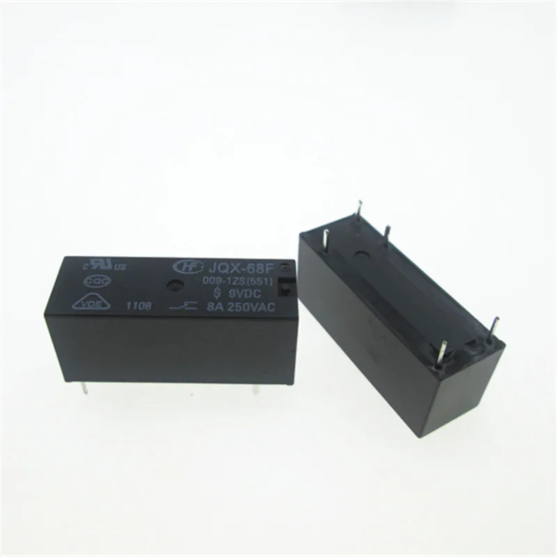 

NEW 9V relay JQX-68F 009-1ZS JQX-68F-009-1ZS JQX-68F-9VDC JQX-68F-009-1ZS-9VDC 009-1ZS-9VDC JQX68F-009-1ZS 9VDC DIP5 20PCS/LOT