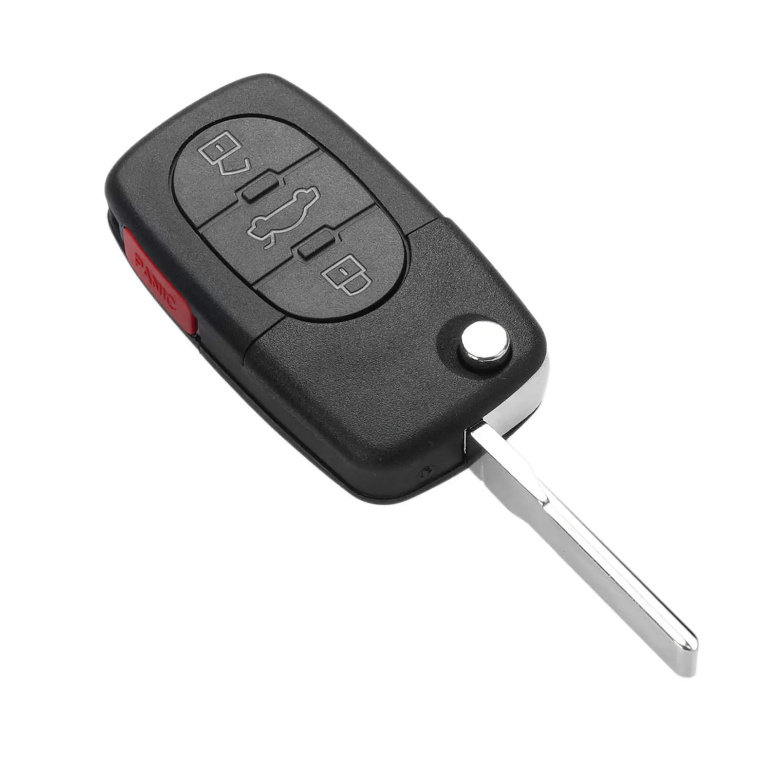 Yetaha 3+1Button 315MHz Car Remote Key For AUDI A4 S4 A6 A8 TT 1997 1998 1999 2000 2001 2002 2003 2004 2005 4D0837231E ID48 Chip