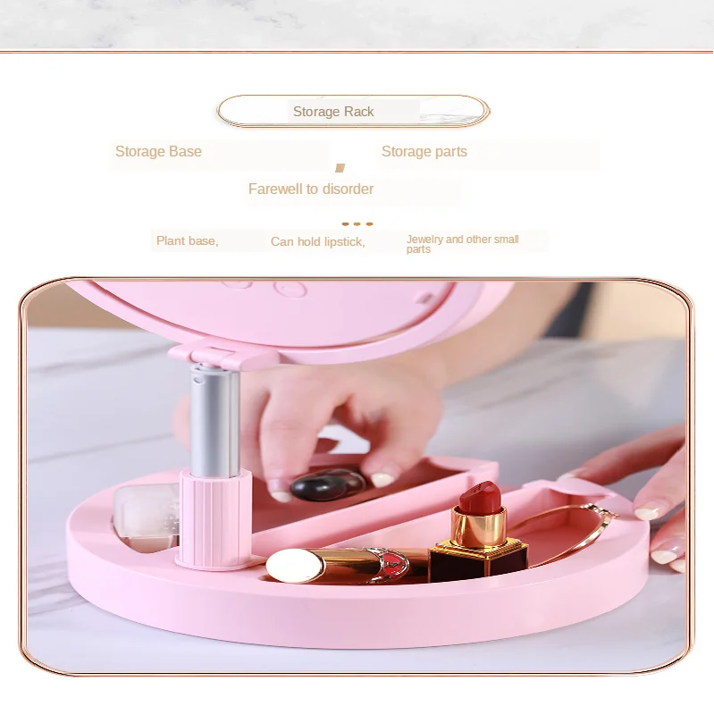 2022 samowyzwalacz wypełnij światło dla telefonu komórkowego Beauty Selfie Stick ze światłem przenośna lampa stołowa fotografia rekwizyty LED na telefon