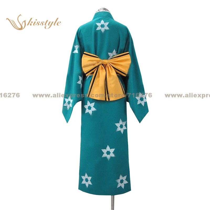 Kisstyle Fashion Bakemonogatari Monstory Monogatari Araragi Tsukihi Kimono  Uniform Clothing Cosplay Costume,Customized Accepted