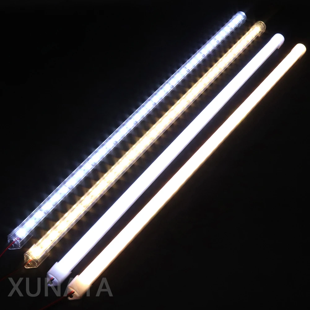 Drążek LED DC12V 72 leds/pc 0.5 m/sztuka wodoodporny zewnętrzny zimny biały/ciepły biały LED sztywna listwa 5730 5630 LED Strip