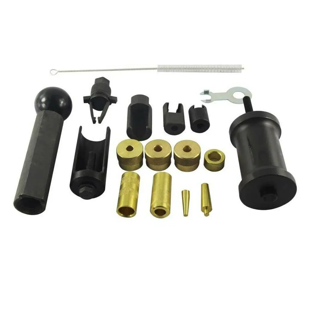 Fuel Injector Puller Removal Set Injector Seal Installer Tool For Audi VW 1.2 1.4 1.6 1.8 2.0 2.7 3.0 3.2 3.6 V6 4.2 V8 FSI TSI