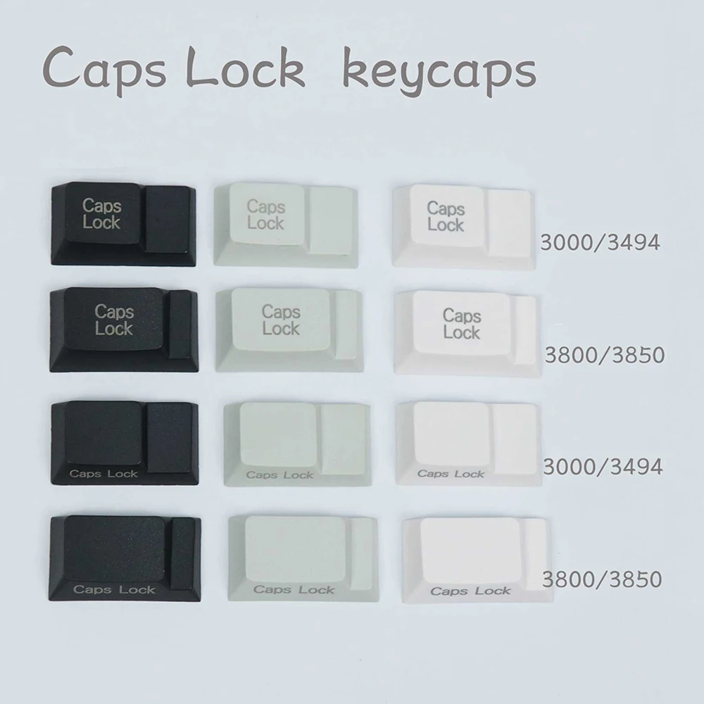 

Black White Grey Cherry Keyboard PBT Keycaps Caps Lock Cherry Profile Key Caps For G80 3000 3494 MX2.0 3800 3802 3801 MX3.0 3850