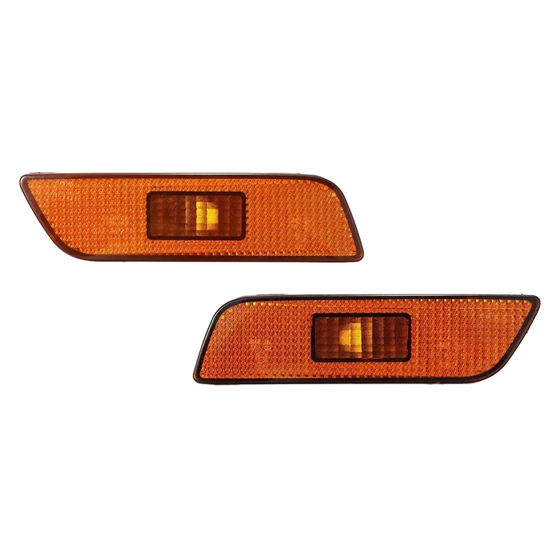 Car Front Side Marker Turn Signal Light Lens Housing For Volvo S80 2002 2003 2004 2005 2006 30744360 30744361