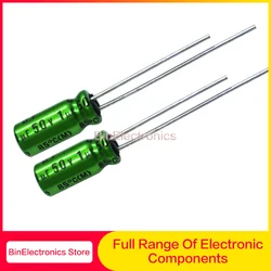 Capacitor de áudio, BP ES 5x11mm, 1UF, 50V, 1UF, não polar, não polar, bipolar, 5x11mm