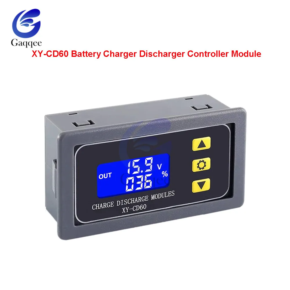 Módulo do Controlador do Descarregador do Carregador de Bateria dc 660v ow Tensão Atual Placa de Proteção Led Display Digital Xy-cd60 Xy-cd63