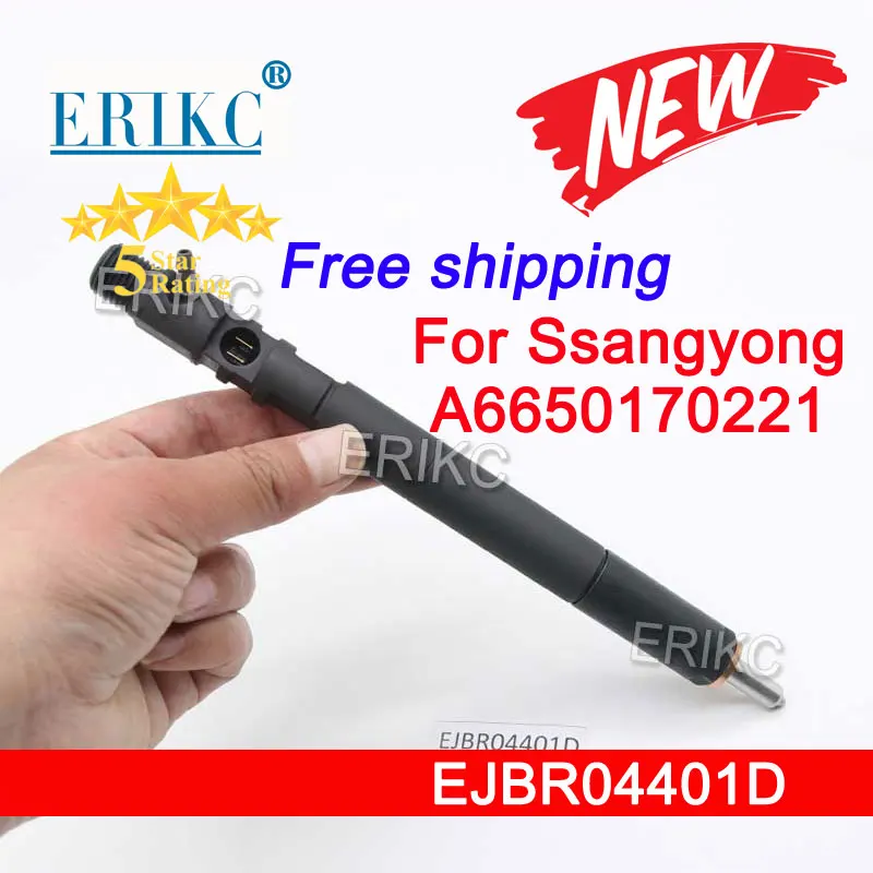 

A6650170221 Injector Nozzle EJBR04401D Common Rail Injection EJB R04401D For SsangYong Kyron/Rexton/Rodius/Stavic 2.7L