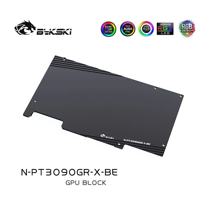 Imagem -05 - Bykski N-pt3090gr-x Gpu Bloco de Água para Palit Geforce Rtx 3090 3080 Jogo Rock oc Placa Gráfica Gpu Radiador Vga Cooler 12v 5v