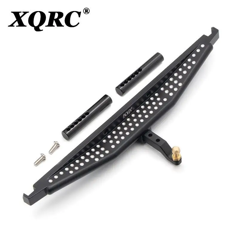 KYX metal rear bumper with trailer hook suitable for 1:10 RC tracked vehicle Trx-4 Defender upgrade and modification accessories