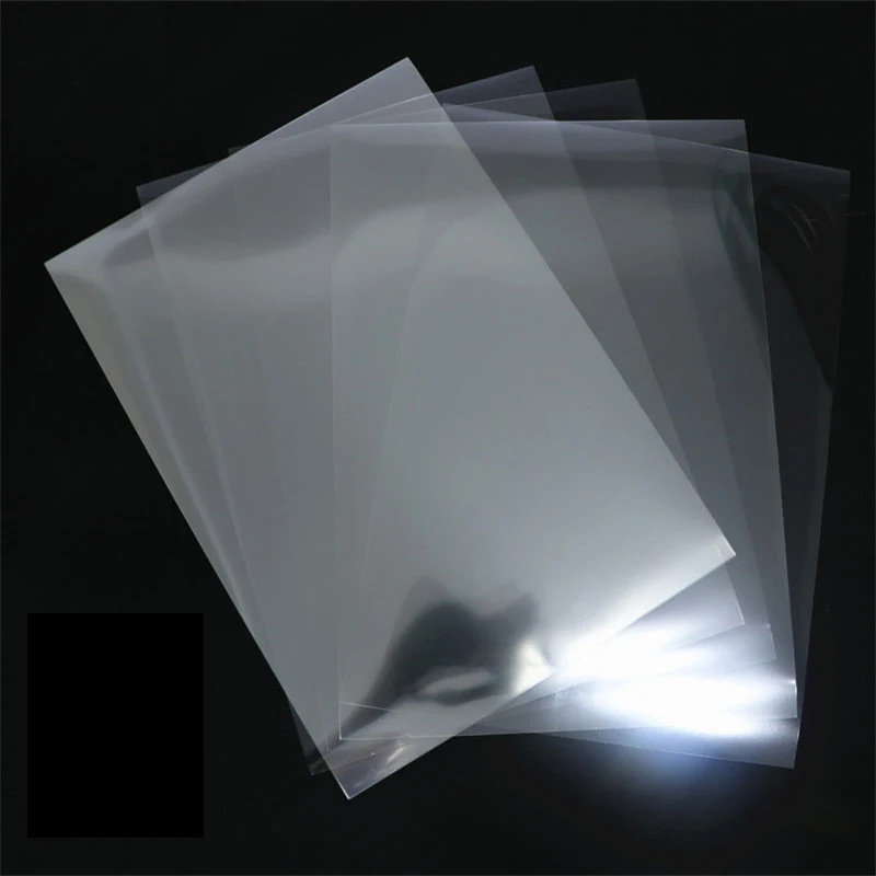 A5/A4/A3 Transparent Printing Paper PET Transparencies Waterproof Premium Glossy Photo Printing Paper For Laser Inkjet Printing