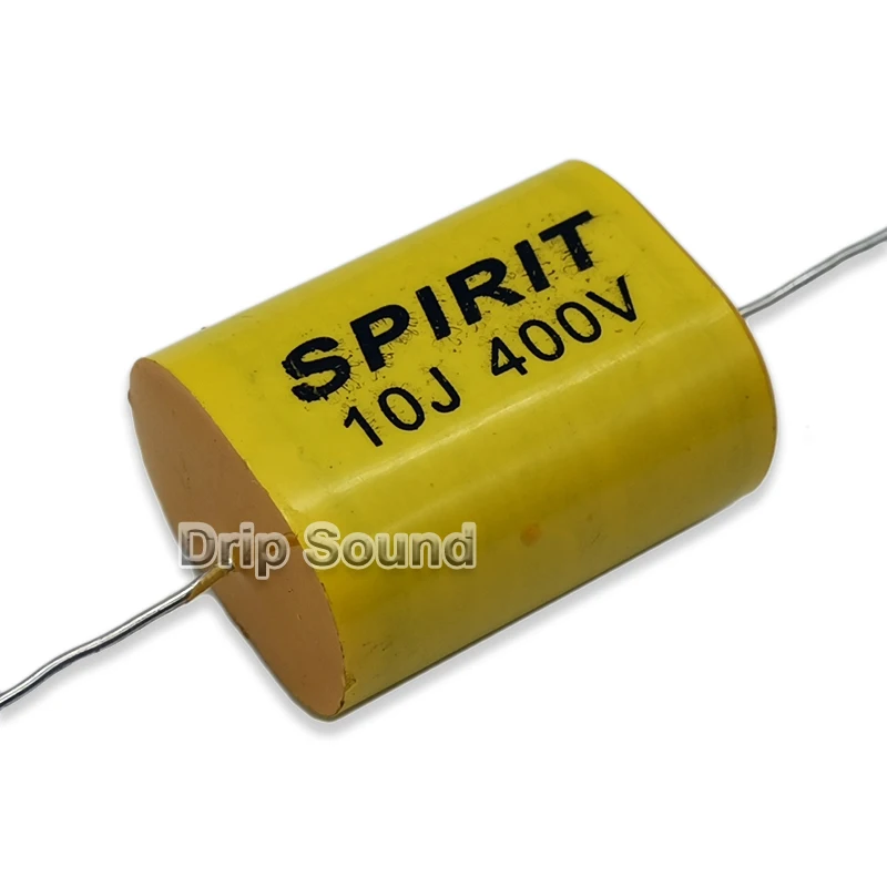 2pcs 2.2uF 6.8uF 10uF 400V Tweeter Speaker Frequency Divider Crossover Non-Polarity Capacitor