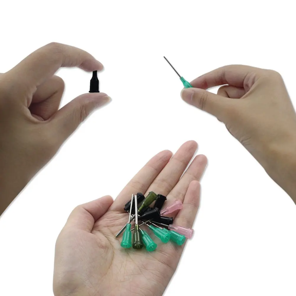 10ml 3ml 1ml Syringes with 14G 18G and 20G Blunt Tip Needles and Syringe Needle Caps for Refilling and Measuring