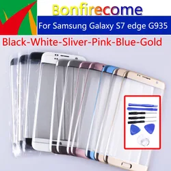 S7Edge Touchscreen For Samsung Galaxy S7 Edge G935 G935F SM-G935FD G935A LCD Touch Screen Front  Outer Panel Glass Lens