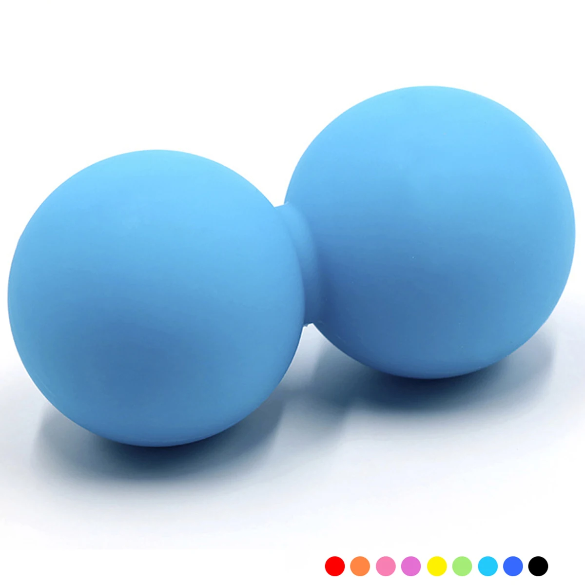 Double Lacrosse Ball MyofasciaPeanut Massage Ball High Density Fitness Body Fascia Massage Yoga Exercise Relieve Pain