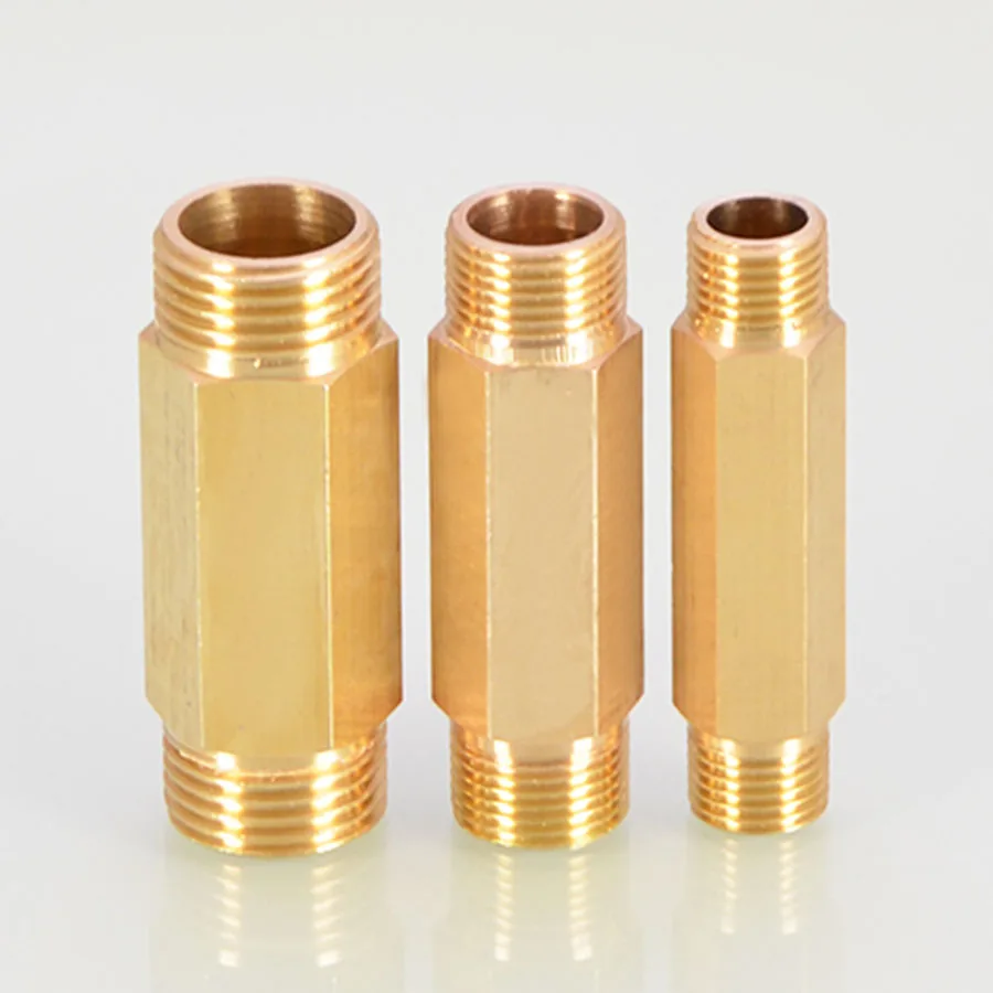 Brass Pipe Hex Adapter 1/8