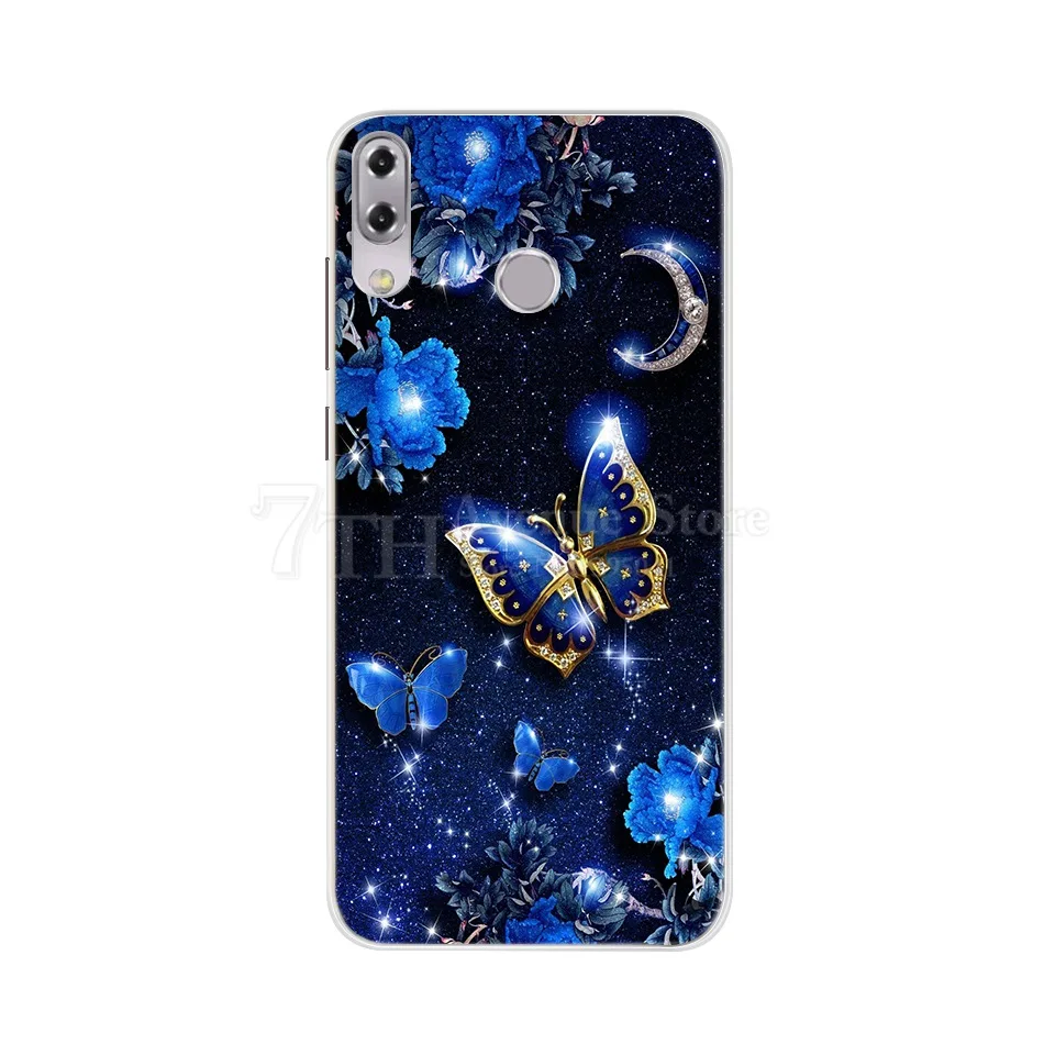 Cute Printed Soft Silicone Case For Asus ZenFone Max Pro M1 ZB602KL Cover Phone Case For Asus ZenFone 5 / 5Z ZS620KL ZE620KL