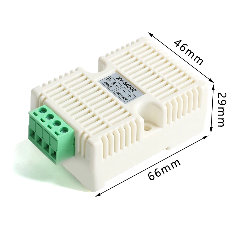 Temperature and Humidity Transmitter RS485 Serial Communica Temperature Sensors Modbus RTU Acquisition Module SHT20