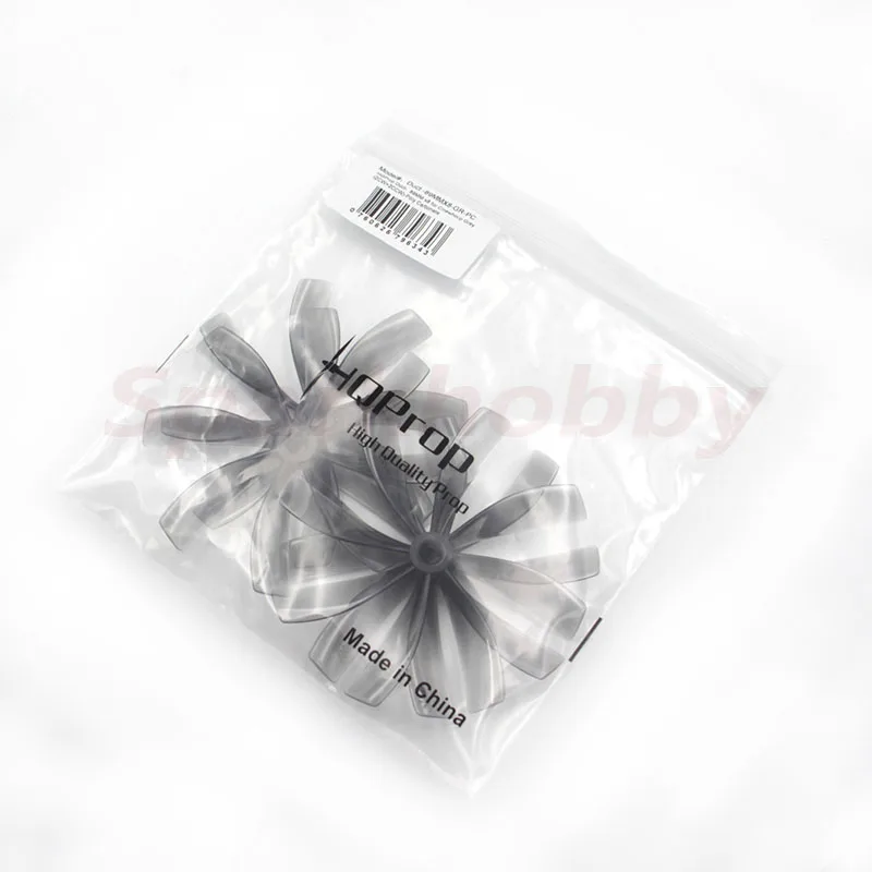 2Pairs NEW HQ Duct 89MM 8-blade CW CCW 3.5inch Cinewhoop FPV Prop Propeller 5mm Shaft RC 3.9g For FPV Quadcopter Drones Parts