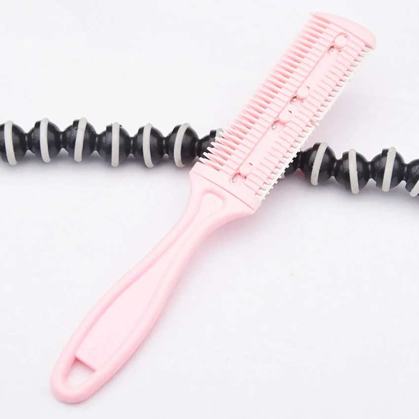 Có Thể Tháo Rời Lưỡi Dao Đôi Bên Tóc Cạo Lược Tự Tạo Kiểu Tóc Cắt Mỏng Tông Đơ Cắt Tóc Cạo Râu Lược Làm Tóc Dụng Cụ