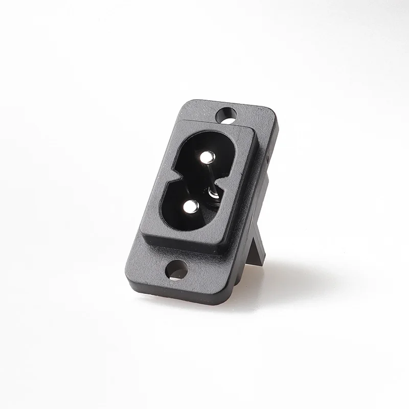 LZ-8-25S1 Power Extension Cord Socket IEC C8 Rewireable Female Inlet Socket IEC 60320 C8