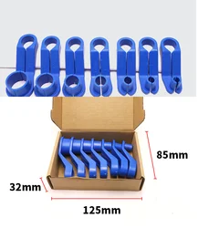 7Pcs Car Auto AC Line Disconnect Tool Set Fuel Line Quick Removal Tool Fuel Line Disconnect Fuel Line Angled Disconnect Tool Set