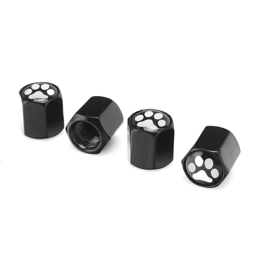 Neue 4PCS Auto Rad Reifen Ventil Stem Caps Abdeckung Für Ford focus 2 focus 3 Fiesta EcoSport ESCORT Auto zubehör reifen ventil kappen